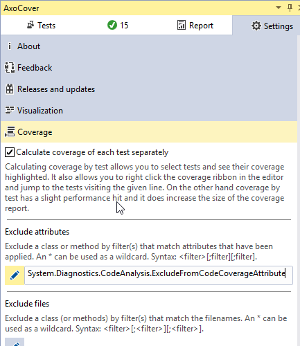 Axo Cover Settings