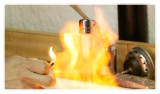 lighting tap water on fire